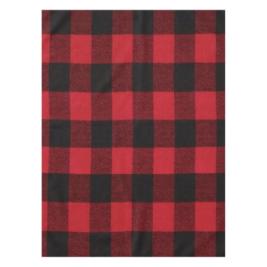 Tablecloth Red Buffalo Kariert Bear Bla Tischdecke (Vorderseite)