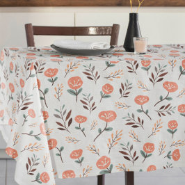 Tablecloth Red Poppies im nordischen Stil Tischdecke