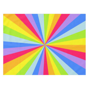 Tablecloth Regenbogen Sternexplosion Tischdecke