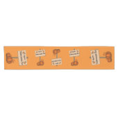 Tablecloth Runner Happy Thanksgiving Day Kurzer Tischläufer (Horizontal)