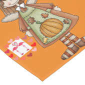 Tablecloth Runner Happy Thanksgiving Day Kurzer Tischläufer (Ecke)