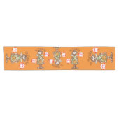 Tablecloth Runner Happy Thanksgiving Day Kurzer Tischläufer (Horizontal)