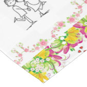 Tablecloth Runner Valentines Kurzer Tischläufer (Ecke)