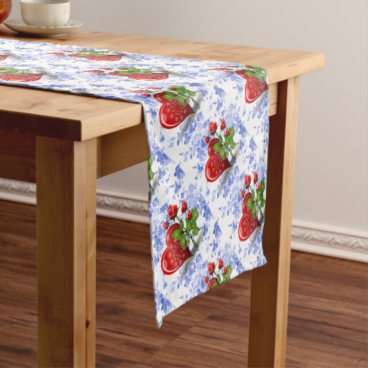 Tablecloth Runner Valentines Kurzer Tischläufer (Beispiel)