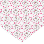 Tablecloth Runner Valentines Mice Kurzer Tischläufer (Ecke)