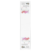 Tablecloth Runner Wo ist Mama? Kurzer Tischläufer (Vorderseite)