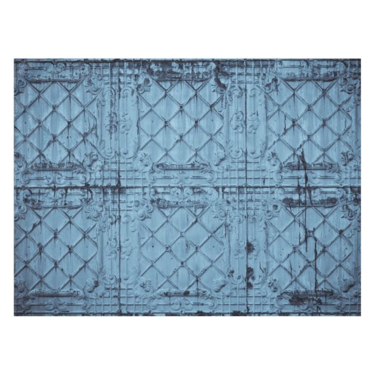 Tablecloth Rustic Tin Panel Decken Country Wester (Vorderseite (Horizontal))