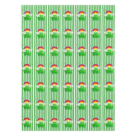 Tablecloth Saint Patrick's Day Clover Tischdecke (Vorderseite)