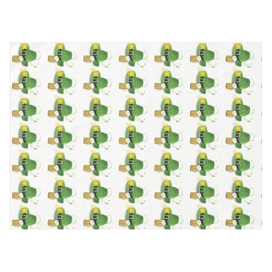 Tablecloth Saint Patrick's Day Hats Beer Tischdecke (Vorderseite (Horizontal))