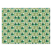 Tablecloth Saint Patrick's Day Hats Herz Tischdecke (Vorderseite (Horizontal))