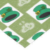 Tablecloth Saint Patrick's Day Hats Herz Tischdecke (Schrägansicht)