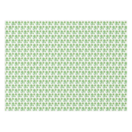Tablecloth Saint Patrick's Day Owl Tischdecke (Vorderseite (Horizontal))