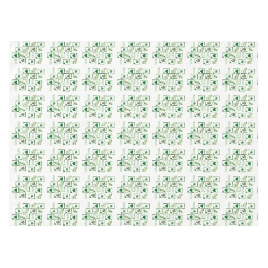 Tablecloth Saint Patrick's Day Tischdecke (Vorderseite (Horizontal))