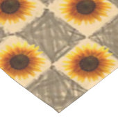 Tablecloth Sonnenblumen Tischdecke (Schrägansicht)
