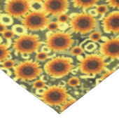 Tablecloth Sonnenblumen Tischdecke (Schrägansicht)