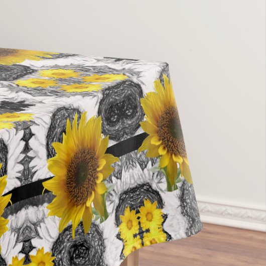 Tablecloth Sonnenblumen Tischdecke (Beispiel)