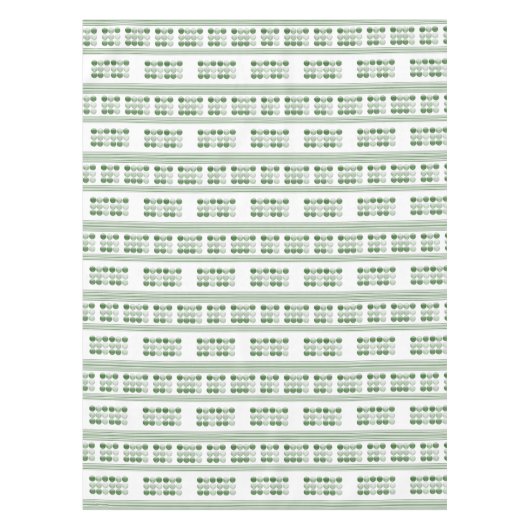 Tablecloth Streifen grün Tischdecke (Vorderseite)