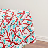 Tablecloth Toothbrush Zahnbürste Zahnpasta Smile Z Tischdecke (Beispiel)