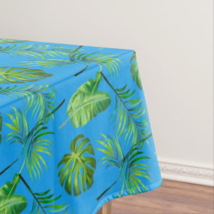 Tablecloth-Tropical-Blätter Tischdecke