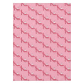 Tablecloth Valentine's Day Pink Shoe Liebe Hallo Tischdecke (Vorderseite)