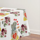 Tablecloth Valentinstag Elefant Tischdecke (Beispiel)