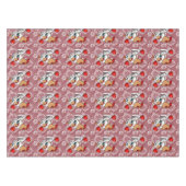 Tablecloth Valentinstag Hühnchen Tischdecke (Vorderseite (Horizontal))