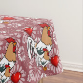 Tablecloth Valentinstag Hühnchen Tischdecke (Beispiel)