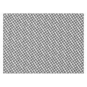 Tablecloth Valentinstag Schwarze Herzen Tischdecke (Vorderseite (Horizontal))