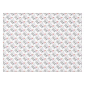 TABLECLOTH - VODKA IST KLEIN ALS THERAPIE TISCHDECKE (Vorderseite (Horizontal))