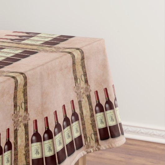 Tablecloth Weinflaschen Tischdecke (Beispiel)