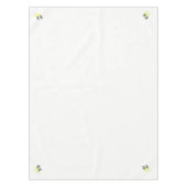 Tablecloth White Cactus Yellow Tischdecke (Vorderseite)