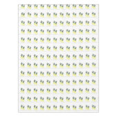 Tablecloth White Cactus Yellow Tischdecke (Vorderseite)
