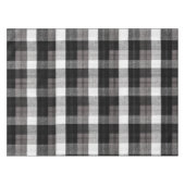 Tablecloth XMAS Baffalo Kariert Schwarz-weiß Chris Tischdecke (Vorderseite (Horizontal))