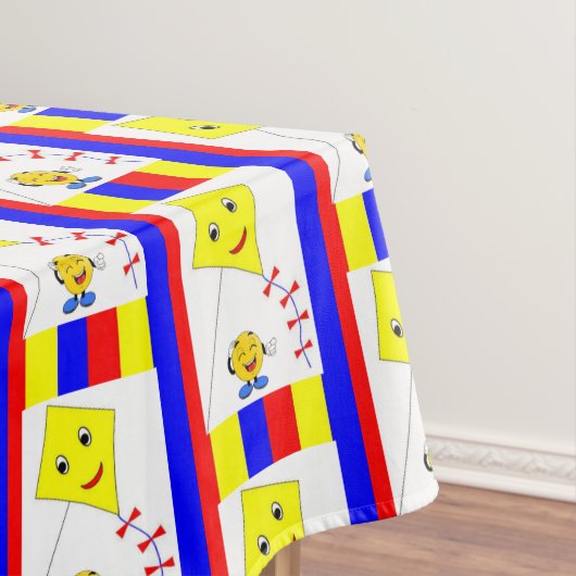 Tablecloth Yellow Kite Tischdecke (Beispiel)