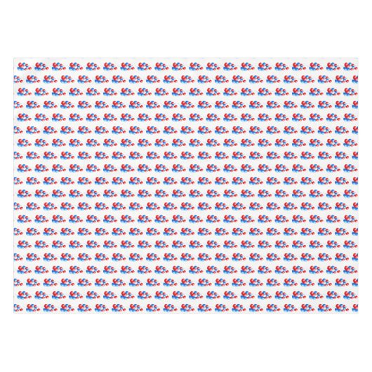 Tableclout 4. Juli Balloons Tischdecke (Vorderseite (Horizontal))