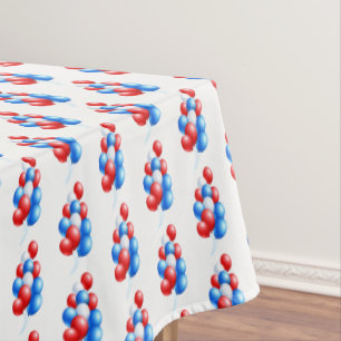 Tableclout 4. Juli Balloons Tischdecke