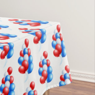 Tableclout 4. Juli Balloons Tischdecke