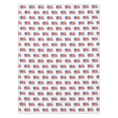 Tableclout 4. Juli Patriotische Flagge Tischdecke (Vorderseite)