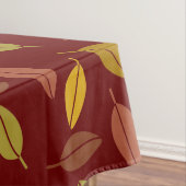 Tableclout aus Herbst Tischdecke (Beispiel)