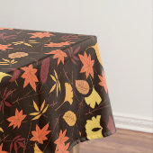 Tableclout aus Herbst Tischdecke (Beispiel)