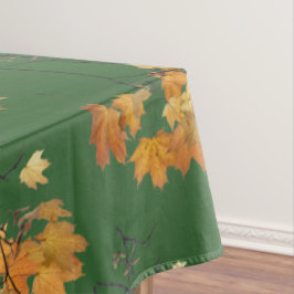 Tableclout aus Herbst Tischdecke