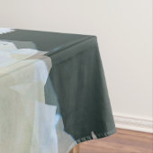 Tableclout Blume White Black Cubist Tischdecke (Beispiel)