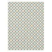 Tableclout Country Hütte grüner Gitterprint Tischdecke (Vorderseite)