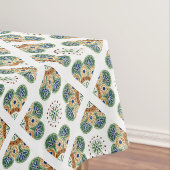 Tableclout Country Hütte grüner Gitterprint Tischdecke (Beispiel)