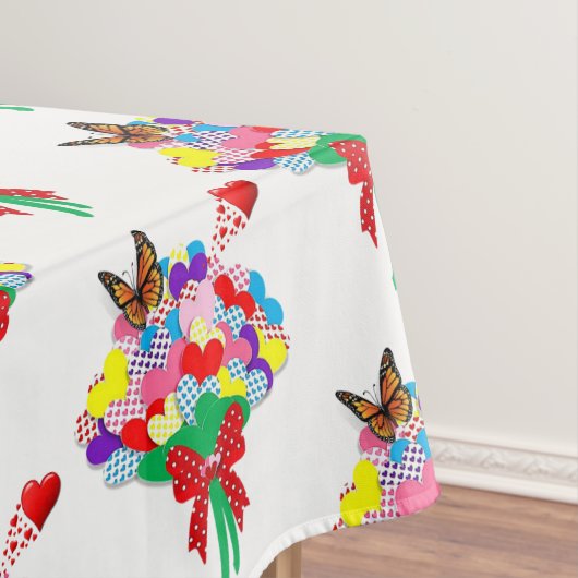 Tableclout Floral Butterfly Tischdecke (Beispiel)