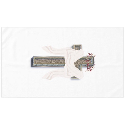 Tableclout Haushaltsmilch weißer Hintergrund Tischdecke (Vorderseite (Horizontal))