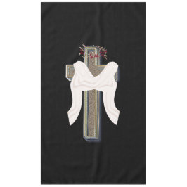 Tableclout Hauswäsche schwarzer Hintergrund Tischdecke