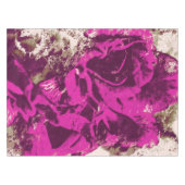 Tableclout Lila Rose Wasserfarbe Tischdecke (Vorderseite (Horizontal))