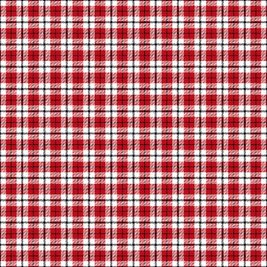 Tableclout Lumberjack Tischarm mit schwarzem Karo Tischdecke