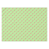 Tableclout Tropisches rosa Flamingo Tischdecke (Vorderseite (Horizontal))